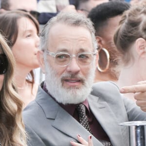 Tom Hanks et sa femme Rita Wilson - Rita Wilson reçoit son étoile sur le Walk Of Fame à Hollywood, Los Angeles, le 29 mars 2019