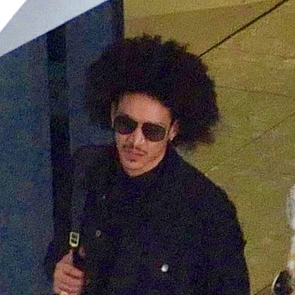 Madonna et son supposé nouveau compagnon Ahlamalik Williams arrivent à l'aéroport de Londres le 28 décembre 2019.