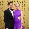 Julia Garner et son compagnon Mark Foster à la soirée 1st Primetime Emmy Awards à Los Angeles, le 22 septembre 2019