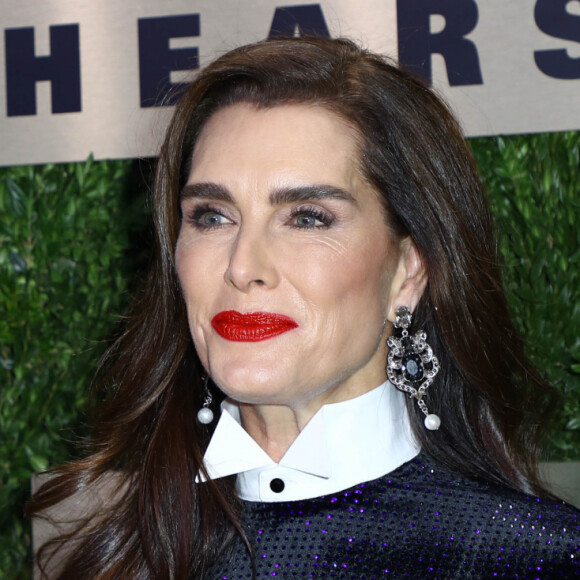 Brooke Shields à la soirée "An Evening Honoring Leonard A. Lauder" au Lincoln Center à New York, le 18 novembre 2019.