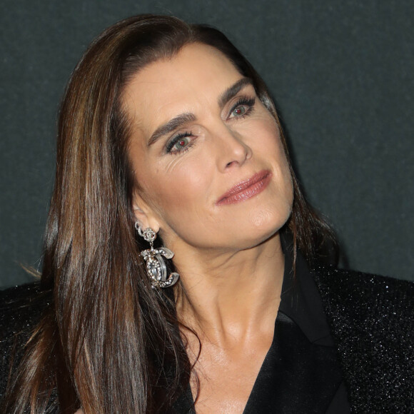 Brooke Shields - People à la soirée caritative au Musée d'art moderne organisée par Chanel et en l'honneur de Laura Dern à New York, le 12 novembre 2019.