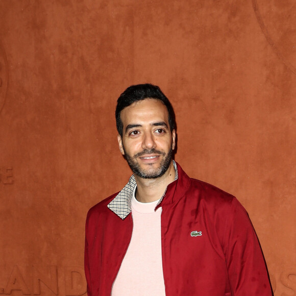 Tarek Boudali au village lors des internationaux de tennis de Roland Garros 2019 à Paris, France, le 5 juin 2019. © Jacovides-Moreau / Bestimage