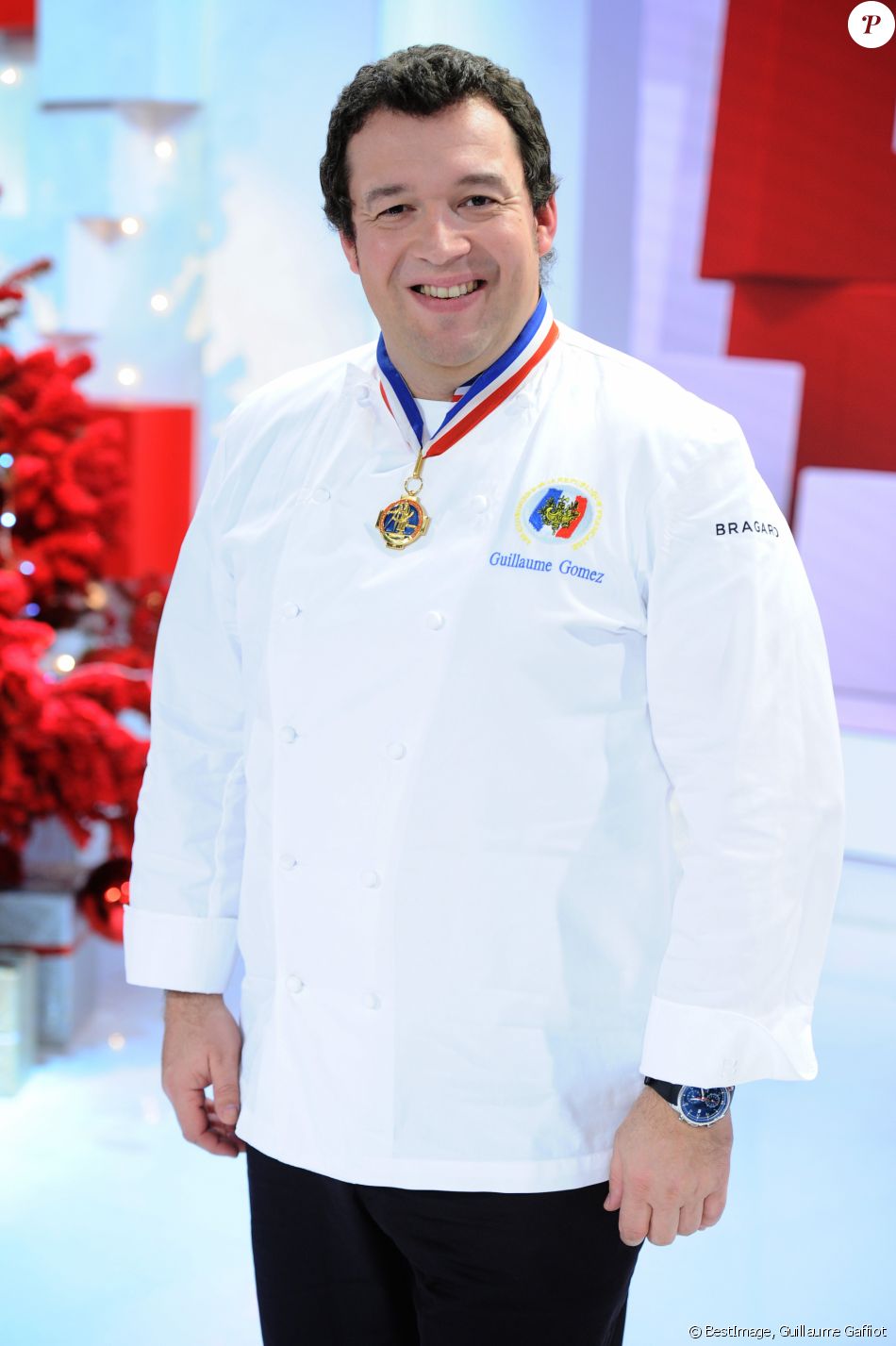 Exclusif Le chef Guillaume Gomez Enregistrement de l'émission