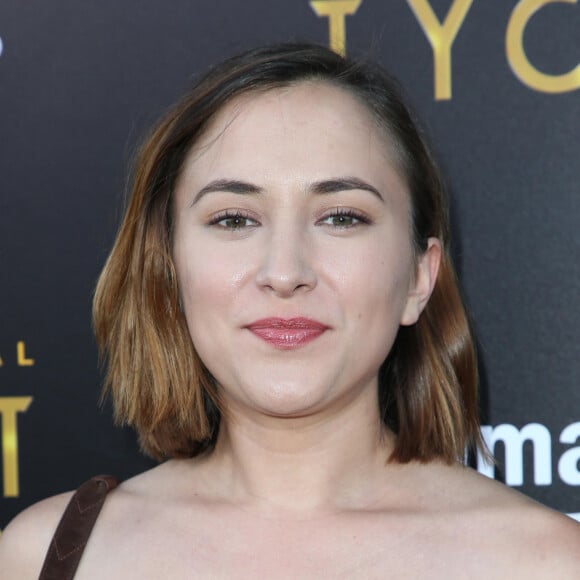 Zelda Williams lors de la première de la série ''The Last Tycoon'' à Los Angeles, le 27 juillet 2017.