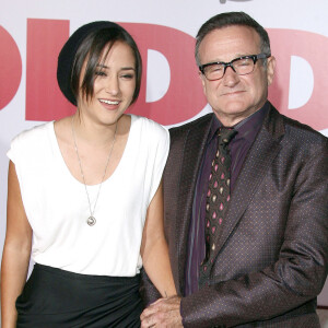 Zelda Williams et Robin Williams - Première du film "Old Dogs" au Capitan Theatre à Hollywood le 9 novembre 2009.