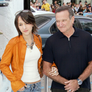 Robin Williams et Zelda Williams - Première du film "Happy Feet" au Chinese Theatre d'Hollywood le 12 novembre 2006