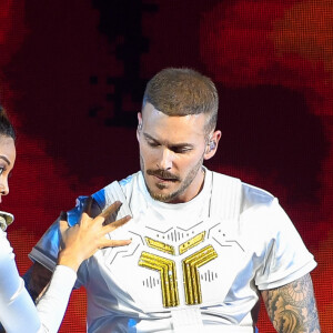 M Pokora en concert au Palais Nikaia à Nice dans le cadre de sa tournée Pyramide Tour le 15 novembre 2019. © Lionel Urman / Bestimage