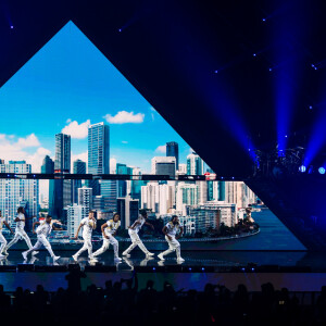 M Pokora en concert au Palais Nikaia à Nice dans le cadre de sa tournée Pyramide Tour le 15 novembre 2019. © Lionel Urman / Bestimage