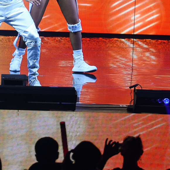 M Pokora en concert au Palais Nikaia à Nice dans le cadre de sa tournée Pyramide Tour le 15 novembre 2019. © Lionel Urman / Bestimage