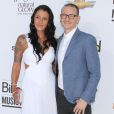 Chester Bennington et sa femme Talinda aux Billboard Music Awards, à Las Vegas, en 2012.