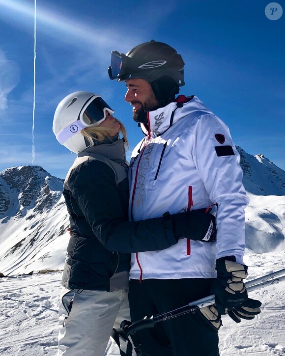 Emilie Picch amoureuse au ski, le 18 février2019