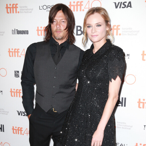 Diane Kruger, Norman Reedus à la première de 'Sky' lors du Festival international du film 2015 de Toronto, le 16 septembre 2015