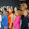 Danielle Brooks, Diane Guerrero, Jenji Kohan, Uzo Aduba, Jackie Cruz, Alysia Reiner, Natasha Lyonne, Kate Mulgrew, Jessica Pimentel, Taylor Schilling, Laura Prepon et Laverne Cox à la projection de la dernière saison de la série "Orange is The New Black" à New York, le 25 juillet 2019.