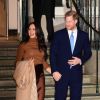 Meghan Markle, duchesse de Sussex, et le prince Harry, duc de Sussex, ont honoré leur premier engagement de l'année, en se rendant à la Canada House à Londres. Le 7 janvier 2020.