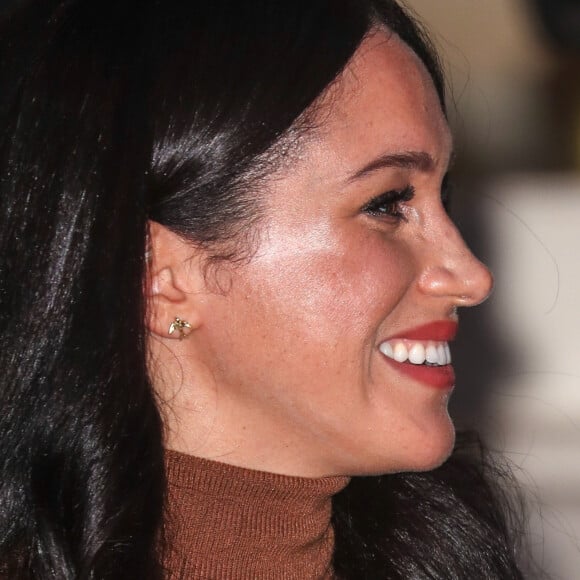 Meghan Markle en visite à la Canada House à Londres le 7 janvier 2020.