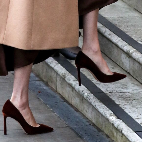 Meghan Markle en visite à la Canada House à Londres le 7 janvier 2020.