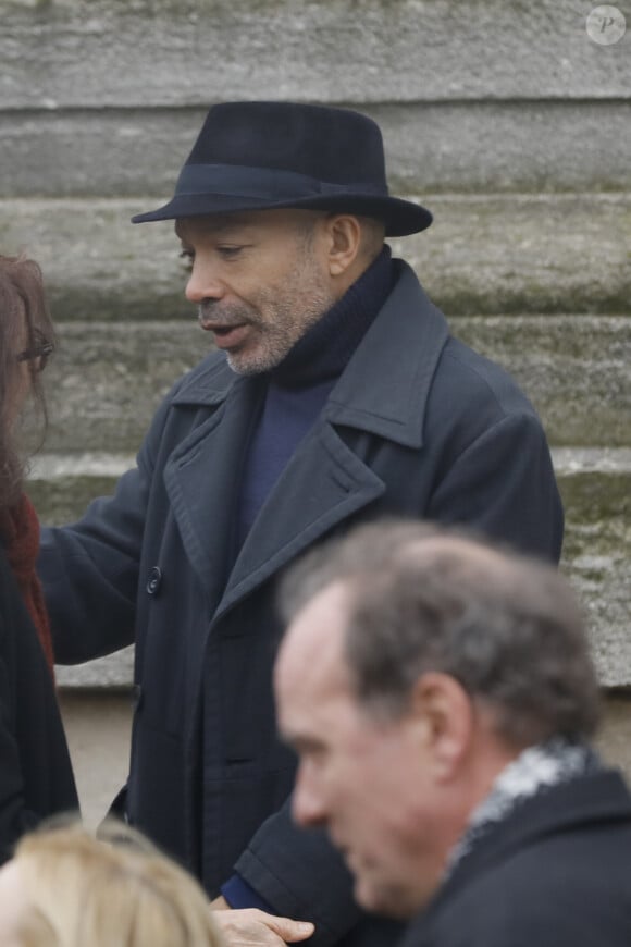Exclusif - Obsèques de Claude Régy au crématorium du Père Lachaise à Paris. Le 7 janvier 2020.