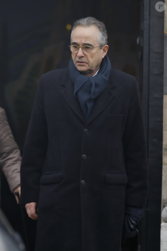 Exclusif - Obsèques de Claude Régy au crématorium du Père Lachaise à Paris. Le 7 janvier 2020.