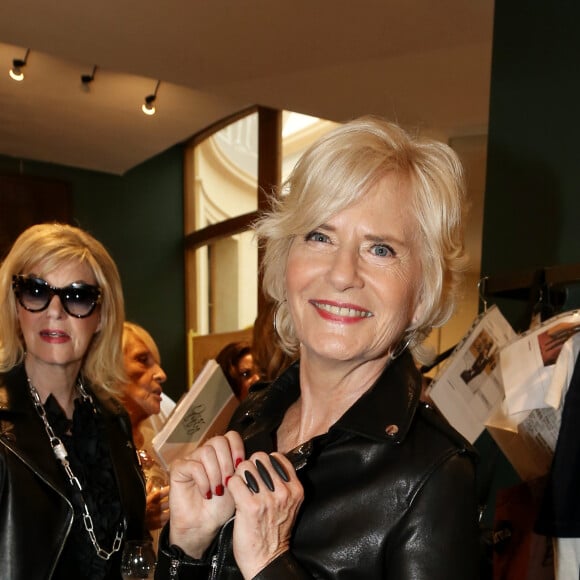 Exclusif - Catherine Ceylac en backstage du défilé de la styliste Nathalie Garçon pour l'association "Over fifty...et alors" à la galerie Vivienne à Paris le 17 juin 2019. © Dominique Jacovides / Bestimage