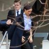 Meghan Markle : Apparition surprise en solo et look de travail efficace