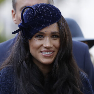 Meghan Markle, duchesse de Sussex, assiste au 'Remembrance Day', une cérémonie d'hommage à tous ceux qui sont battus pour la Grande-Bretagne, à Westminster Abbey, le 7 novembre 2019.