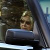 La reine Elisabeth II d'Angleterre au volant de son Range Rover à Sandringham le 11 Janvier 2020 quelques jours après l'annonce du retrait du duc et de la duchesse de Sussex de la famille royale