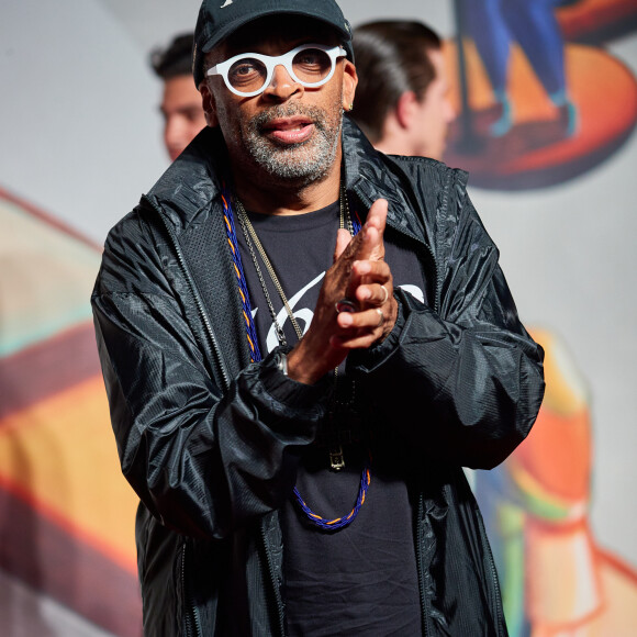 Spike Lee à la première du film "American Skin" lors de la 76e édition du Festival du Film de Venise, la Mostra, sur le Lido de Venise, Italie, le 1er septembre 2019.