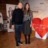 Bastian Schweinsteiger et sa femme Ana Ivanovic lors de la présentation de la collection capsule Ana & Bastian Love Brax dans le cadre de la semaine de la mode Mercedes-Benz à Berlin, Allemagne, le 14 janvier 2020.