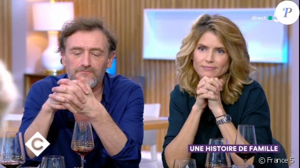 Alice Taglioni dans C à vous, sur France 5, le 15 janvier 2020.