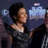 George Lucas et sa femme Mellody Hobson à la première de "Black Panther" à Hollywood, le 29 janvier 2018 © Chris Delmas/Bestimage