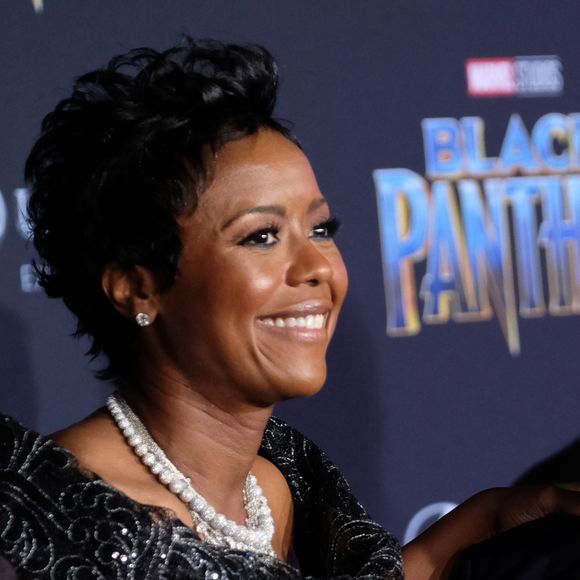 George Lucas et sa femme Mellody Hobson à la première de "Black Panther" à Hollywood, le 29 janvier 2018 © Chris Delmas/Bestimage