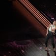 Céline Dion en concert à Miami le 17 janvier 2020 lors de son Courage World Tour, quelques heures seulement après la mort de sa mère Thérèse.