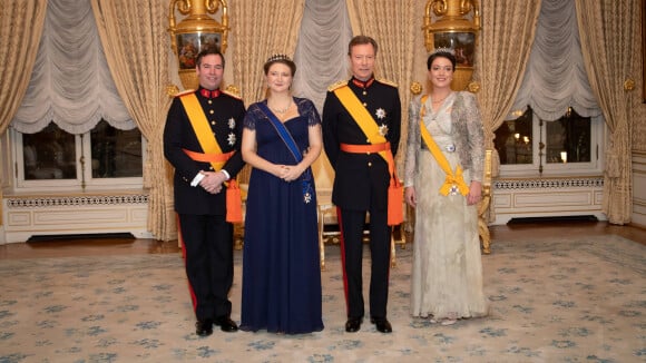 Stéphanie de Luxembourg : première apparition enceinte de la princesse, radieuse