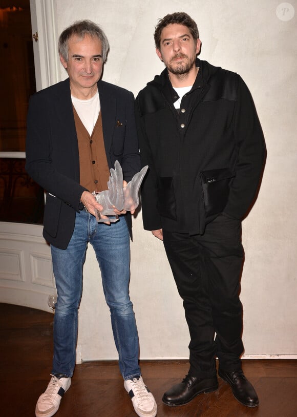 Exclusif - Olivier Assayas et Damien Bonnard - Remise du French Cinéma Awards d'Unifrance à O.Assayas à Paris le 19 janvier 2020. © Christophe Clovis-Veeren Ramsamy/Bestimage