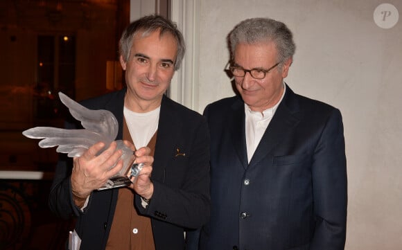Exclusif - Olivier Assayas et Serge Toubiana - Remise du French Cinéma Awards d'Unifrance à O.Assayas à Paris le 19 janvier 2020. © Christophe Clovis-Veeren Ramsamy/Bestimage