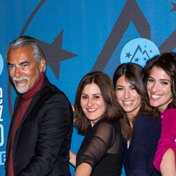 Laurie Cholewa, Hélène Mannarino, Laetitia Ratane, Christophe Carrière, Mehdi Hamdi au photocall du jury de la Presse Globes lors du 23ème festival international du film de comédie de l'Alpe d'Huez, le 18 janvier 2020. © Cyril Moreau/Bestimage
