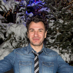 Michaël Youn (Grand Prix OCS et Prix Globes de la presse pour "Divorce Club") dans la press room du 23ème festival international du film de comédie de l'Alpe d'Huez, le 18 janvier 2020. © Cyril Moreau/Bestimage