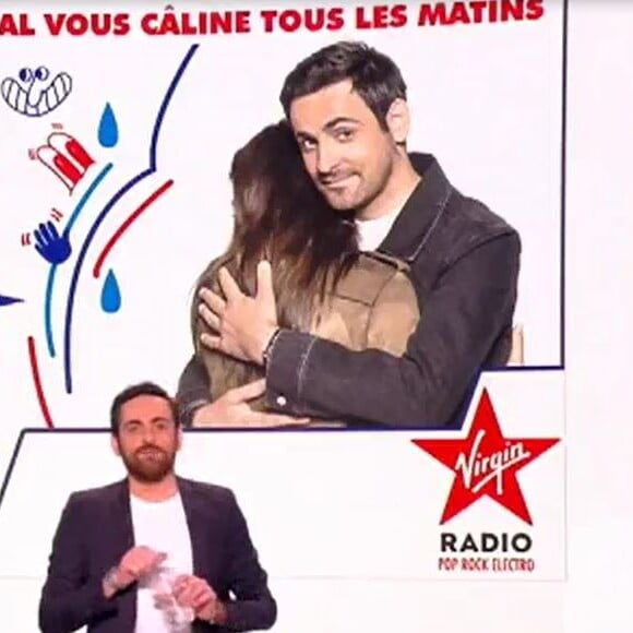 Camille Combal dévoile sa petite amie dans "TPMP", 29 mars 2018, C8