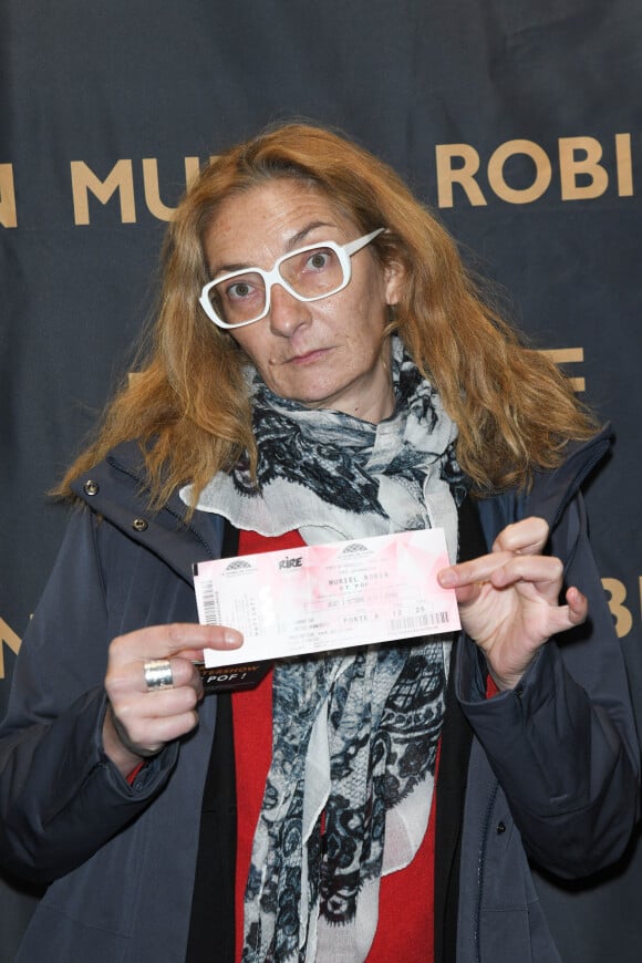 Corinne Masiero - Générale du nouveau spectacle "Muriel Robin et Pof !" au Palais des Sports à Paris le 3 octobre 2019. © Coadic Guirec/Bestimage