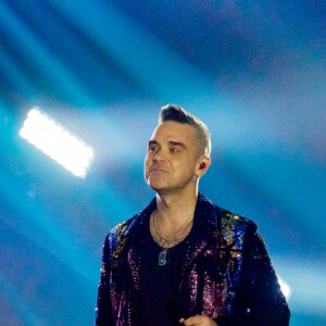 Robbie Williams à Milan, le 12 décembre 2019.