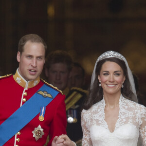 Mariage du prince William et Kate Middleton à l'abbaye de Westminster, à Londres, le 29 avril 2011.