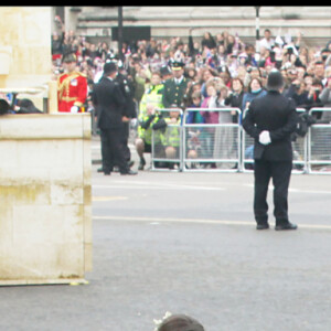 Mariage du prince William et Kate Middleton à l'abbaye de Westminster, à Londres, le 29 avril 2011.