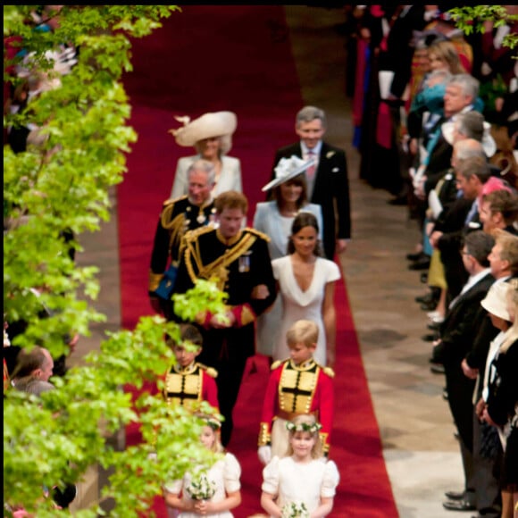 Mariage de Kate Middleton et du prince William à l'Abbaye de Westminster, le 29 avril 2011. 