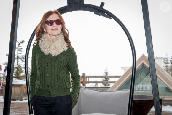 Photocall du film "La Daronne" lors de l'Alpe d'Huez 2020, 23ème festival international du film de comédie le 17 janvier 2020. © Cyril Moreau / Bestimage