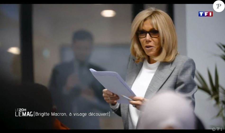 Brigitte Macron a Live (L'Institut des vocations pour l ...