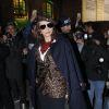 Juliette Binoche arrive au Pavillon Vendôme pour assister au défilé de mode Haute-Couture printemps-été 2020 "Armani Privé". Paris, le 21 janvier 2020. © Veeren Ramsamy-Christophe Clovis/Bestimage