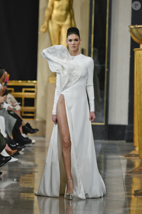 Défilé Stéphane Rolland, collection Haute Couture printemps-été 2020 au Palais de Chaillot. Paris, le 21 janvier 2020.