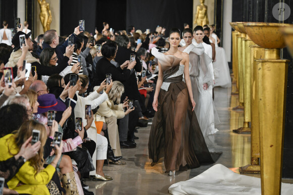 Défilé Stéphane Rolland, collection Haute Couture printemps-été 2020 au Palais de Chaillot. Paris, le 21 janvier 2020.