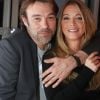 Exclusif - Patrick Puydebat et Hélène Rollès - Présentation en avant-première du 300ème épisode de la série "Les Mystères de l'Amour" au siège de TF1 à Boulogne-Billancourt le 14 avril 2016. © Denis Guignebourg/Bestimage
