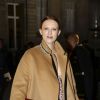 Karen Elson à l'issue du défilé Haute Couture Valentino printemps-été 2020 à Paris le 22 janvier 2020. © Gwendoline Le Goff / Panoramic / Bestimage